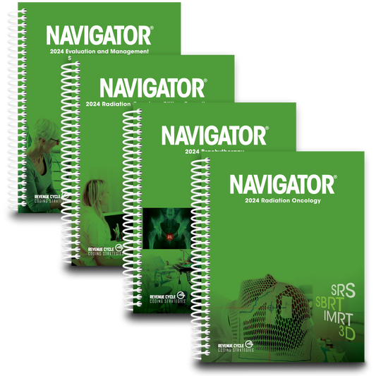 2024 Navigator® Radiation Oncology Medical Coding Guide Suite