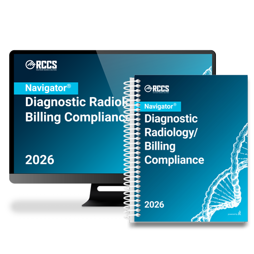 2026 Navigator® Radiology Physician Freestanding Medical Coding Guide Suite