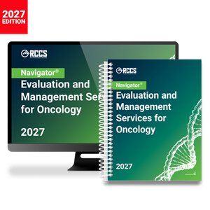 2027 Navigator® Evaluation and Management Services for Oncology Medical Coding Guide