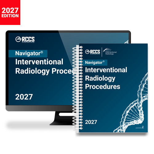2027 Navigator® Interventional Radiology Procedures Medical Coding Combo