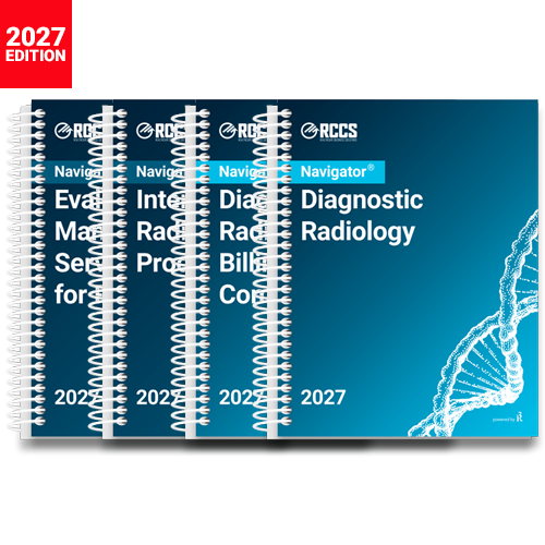 2027 Navigator® Radiology Physician Freestanding Medical Coding Guide Suite