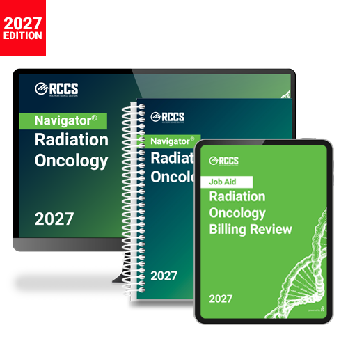 2027 Radiation Oncology Navigator® Medical Coding Guide Bundle Combo