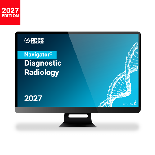 2027 Navigator® Diagnostic Radiology Medical Coding Guide eNav (RBMA/RCCS)