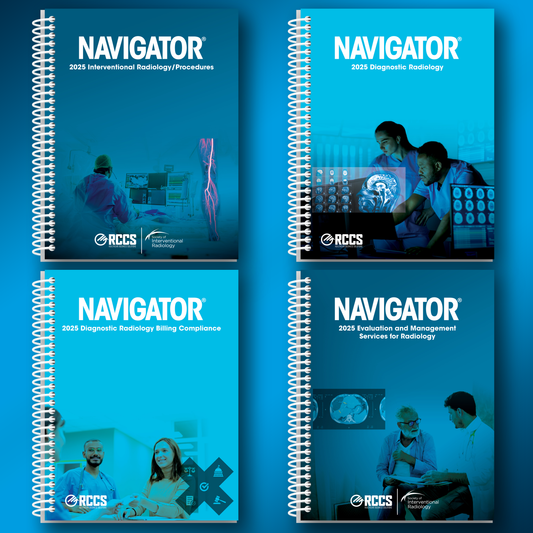 2025 Navigator® Radiology Physician Freestanding Medical Coding Guide Suite