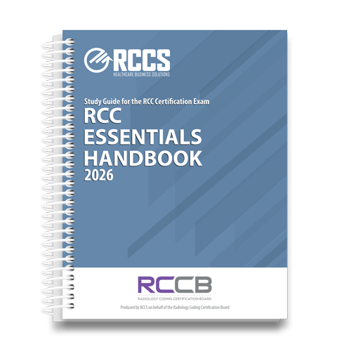 2026 RCC Essentials Handbook | Radiology Coder Certification Prep ...