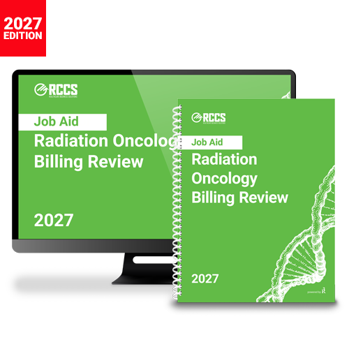 2027 Radiation Oncology Billing Job Aid Combo