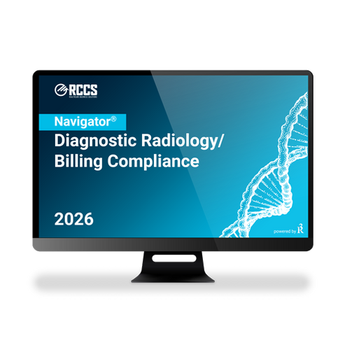 Rccs Study Guide 2026 Radiology Billing Compliance Guide | Navigator® by RCCS – RCCS Store